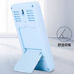YD-9032 New Lcd Large Screen Alarm Clock Table Top Hanging Dual-use Children's Room Temperature and Humidity Display Digital Clock