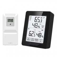 YJ-5108 Touch Scree Indoor Outdoor Thermometer Humidity Wireless Thermometer