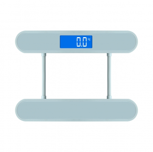 PT-1092 150KG Max Weighing Capacity Battery-Powered Tempered Glass 0.1kg Accuracy Foldable Bathroom Body Scale