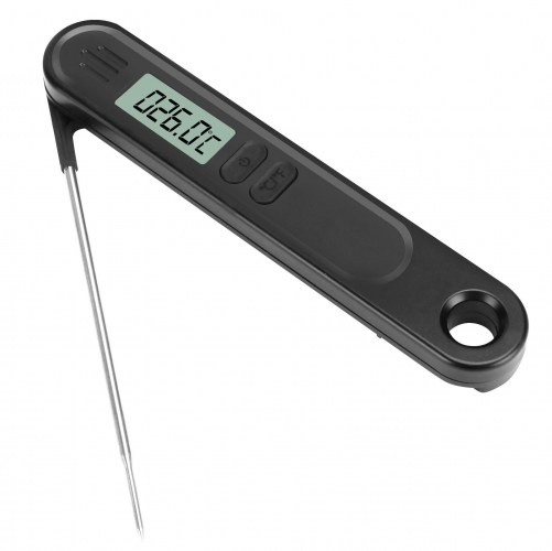 PT-WD01 Food Thermometer ABS Material Kitchen Barbecue BBQ Foldable High Precision 0.1C Meat High Temperature Resistant Probe Magnetic