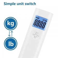 PT-104C 50kg/10g Digital Weighing Hanging Luggage Travel Scale Electronic Portable LCD Display for Outdoor Fishing Hunting