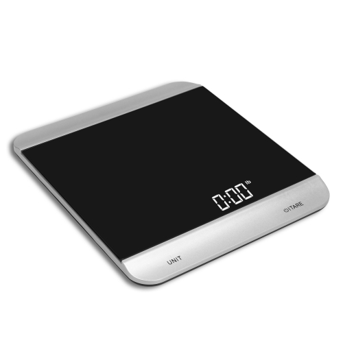 PT-2214 3kg/1g Tempered Glass Platform Electronic Battery Powered Digital Display High Accuracy 5Kg Capacity Kitchen Baking Scale