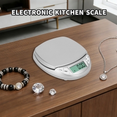 PT-302 200g/0.01g Portable Gold Mini Jewelry Scale with Digital Display AAA Battery Operated Measures ABS Material Maximum Weight