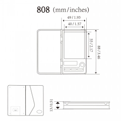 PT-368 300G/0.01g 200G/0.01g 100G/0.01gProfessional Pocket Scale Digital Gram Measurement Scale Accurate Weighing Device for Quality Checking and Sorting Tasks