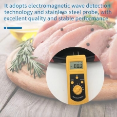 DM300R Lancol Portable Meat Moisture Tester Multifunctional Fast Measurement High Precision Moisture Content Analysis Meter