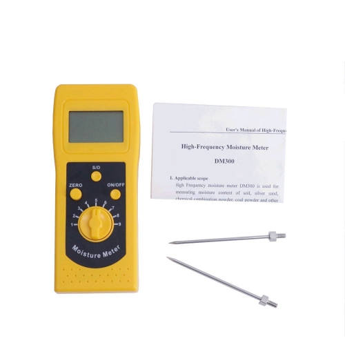 DM300 Double Needle Coal Moisture Analyzer Pulverized Coal Water Content Tester Moisture Tester DM-300