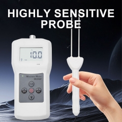Portable MS320 Moisture Meter Analyzer 150MM Sensor High Accuracy 5%-40% Testing Range LCD Display 1 Year Warranty for Tobacco