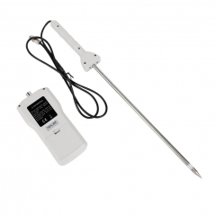 MS350A Portable Moisture Meter with 0.5% Accuracy 0%-80% Testing Range 30cm Measurement Depth for Pellet Wood Moisture Content