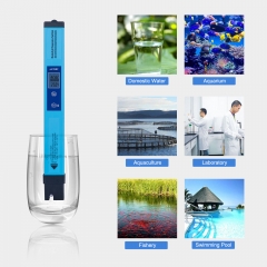 BT-300 Smart Tuya 2 in 1 PH/Temperature Digital Pen Type pH Tester APP Control pH Meter with Precision Prob for Aquarium Hydroponic