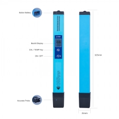 BT-300 Smart Tuya 2 in 1 PH/Temperature Digital Pen Type pH Tester APP Control pH Meter with Precision Prob for Aquarium Hydroponic