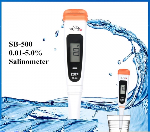 SB-500 Electronic salinity meter, food salt tester, seawater concentration salinity meter, aquaculture