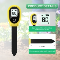 SGS10-Yellow ABS Soil Moisture Meter for Agriculture