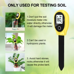 SGS10-Yellow ABS Soil Moisture Meter for Agriculture