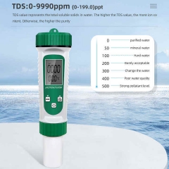 PH-786 Portable 6 in 1 TDS EC Temperature Specific Gravity Salinity PH Meter Digital Water Quality Test Pen