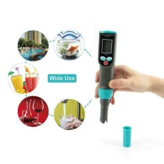 FH-77 Portable Water Quality Analyzer Pen Portable PH Meters Concentration Tester Dissolved Oxygen Meter