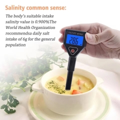 PH-98305 Portable Salinity Meter Model for Seawater Brine and Food Testing