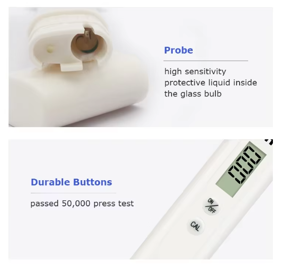 PH-01 Water Tester Professional Portable PH Smart Home Water Pure Quality Measure Digital Detection Pen
