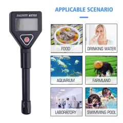 PH-98305 Portable Salinity Meter Model for Seawater Brine and Food Testing