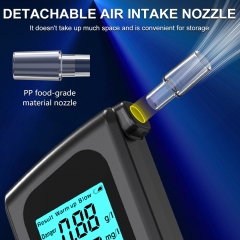 High-precision Portable GaoX MR1106 Breathalyzer Semi-conductor Sensor AAA Battery LCD Screen 10s Response Time Professional Use