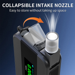 Professional Digital Breath Alcohol Tester with Electrochemical Sensor OLED Display High Accuracy
