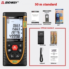 SW-M50 50m Industrial High Precision Infrared Digital Laser Distance Meter Digital Ruler and Instrument