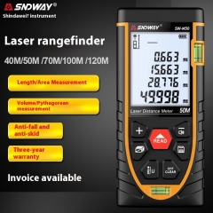 SW-M50 50m Industrial High Precision Infrared Digital Laser Distance Meter Digital Ruler and Instrument