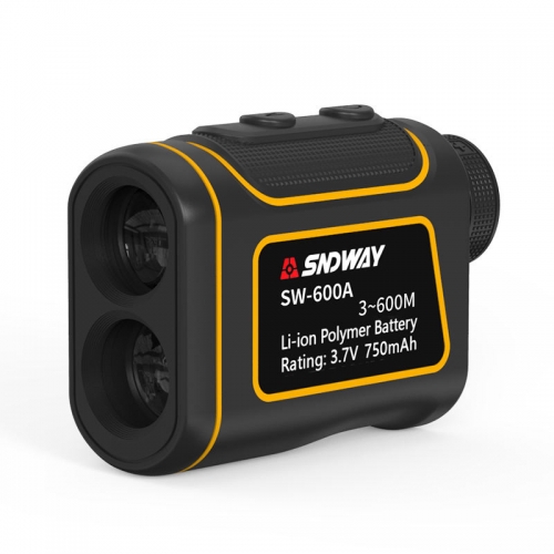SNDWAY SW-600A 600m Distance Best Hunting Camera Speed Meter Telescope Laser Golf Rangefinder for Distance Measurement