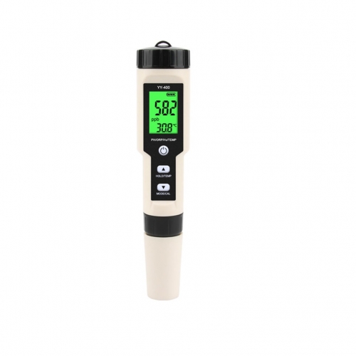 YY-400 PH / ORP / H2 & TEM Hy-drogen Ion Concentration Water Quality Test Pen 4 in 1 PH Meter
