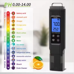 YY-9909 5 in 1 PH / Salinity /EC /TDS/TEMP Water Quality Tester Saltwater Pool Salinity Tester Drinking Water pH Meter