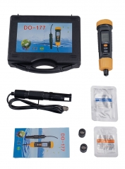 DO-177 Dissolved Oxygen Meter DO Sensor High Precision Water Quality Tester Replaceable Probe Temperature Measurement Data