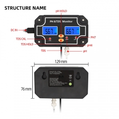 TDS-2683 online Digital Water Quality Tester 2 in 1 PH TDS Monitor Meter