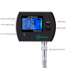 YH-PH-990 Smart Monitor Online Ph Monitor for Swimming Pool Aquarium Two Power Supply