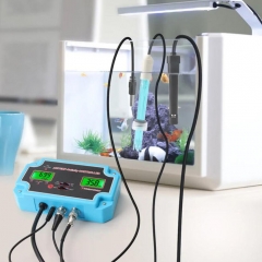 PH-2825 online PH Controller 3 in 1 Salinity TEMP Meter Monitor Seawater Horticulture Water Quality Tester Salimeter Acidimeter