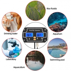 TDS-2683 online Digital Water Quality Tester 2 in 1 PH TDS Monitor Meter