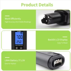YY-9909 5 in 1 PH / Salinity /EC /TDS/TEMP Water Quality Tester Saltwater Pool Salinity Tester Drinking Water pH Meter