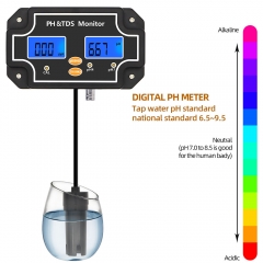 TDS-2683 online Digital Water Quality Tester 2 in 1 PH TDS Monitor Meter