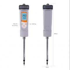 BT-761 Bluetooth App 4 in 1 Digital Ec /tds/cf/temp Soil Tester for Potted Plants Vegetable Planting