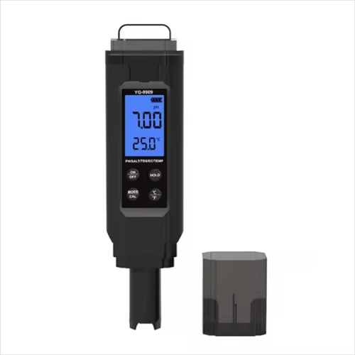 YY-9909 5 in 1 PH / Salinity /EC /TDS/TEMP Water Quality Tester Saltwater Pool Salinity Tester Drinking Water pH Meter