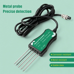 YG-09S 9-in-1 Multifunctional Soil Tester NPK pH EC Humidity Temperature Salinity Fertility Analyzer Farm Soil Testing Equipment
