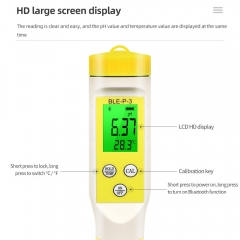 BLEP-3 Waterproof Smart Blue Tooth Water Quality Tester Digital Temperature Ph Meter Tester for Drinking Water (3)