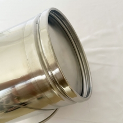 SSBP-304-20L High Quality 20L 304 Stainless Steel bucket portable Handle Bucket