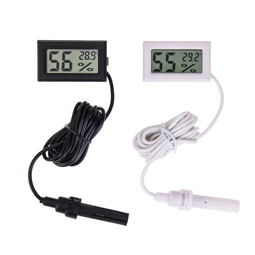HT-2A Digital Thermometer Hygrometer Mini LCD Humidity Meter 10%RH-99%RH, -50 ~+70C