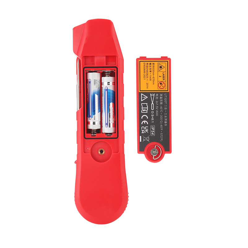 Uni-t UT320T 2-in-1 Digital Thermometer with LCD Display 0.1C Resolution IP54