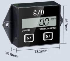 ZSB-01 Totalising timer Motorcycle digital tachograph 2-stroke 4-stroke petrol engine electronic tachometer