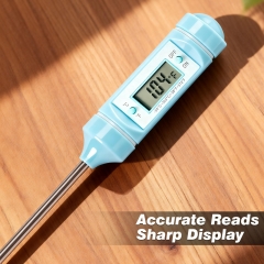 KT-E17 Digital Milk Coffee Thermometer for Kitchen Plastic Probe for Cooking Baking Coffee Food Temperature Measurements