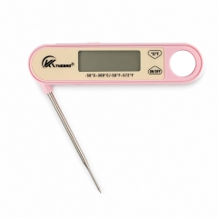 E171 Digital Food Thermometer Foldable Meat Thermometer Stainless Steel Probe BBQ Grill Cooking Thermometer