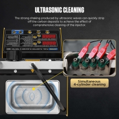 AUTOOL CT150 Car Machine Tester Ultrasonic Motorcycle Auto Fuel Injector 8 Nozzle Cleaner for Vehicle Launchs 4 Cylinder