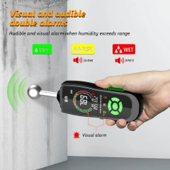 MT68 Wall Wood Moisture Meter-Non-Destructive Measurement for Building Ceiling Floor Multi-color Battery-Free Made Mainland