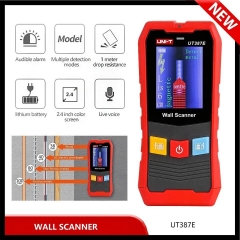 UT387S Wall Scanner High Accuracy Stud Finder 100mm Metal Wood AC Wire Detector Distance Meter Moisture Tester