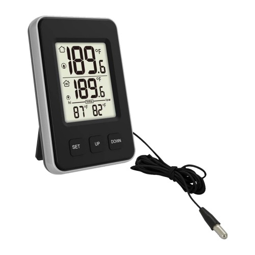 MS-733 NEW Indoor Mini Digital Temperature and Humidity Sensor LCD Thermometer Hygrometer